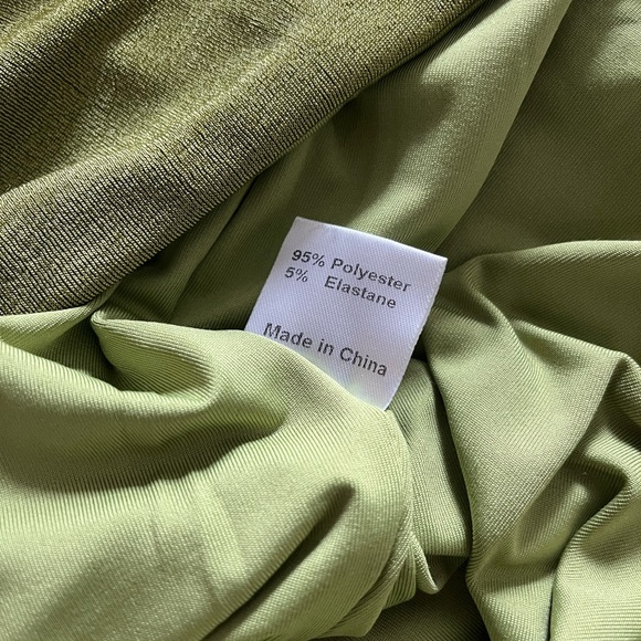 *NWT Princess Polly Sydnee Green Halter Mini Dress Size 6 - Picture 7 of 11